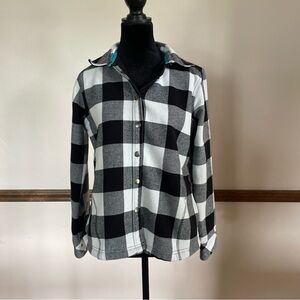 Orvis Buffalo Plaid Flannel Jacket medium Cottagecore Outdoor Boho Grunge Indie